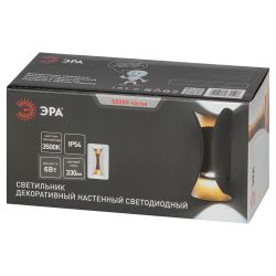 Декоративная подсветка ЭРА WL42 WH+GD светодиодная 10Вт 3500К белый/золото IP54 для интерьера, фасадов зданий | Фасадная декоративная подсветка