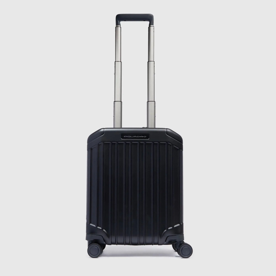 Чемодан ручная кладь под сиденье Piquadro/Nero opaco