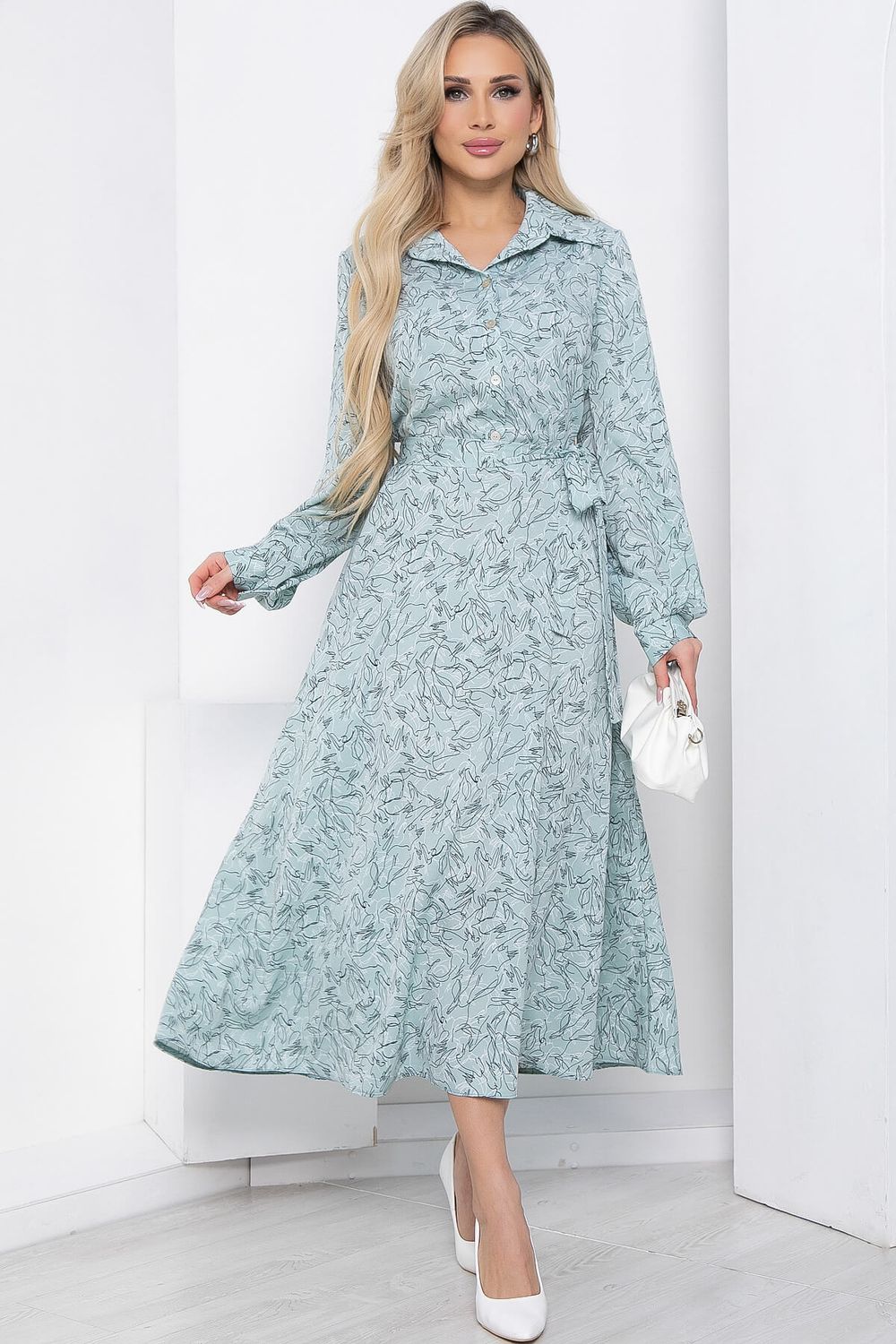 Платье "Арвен" (мята) П8355 LT Collection