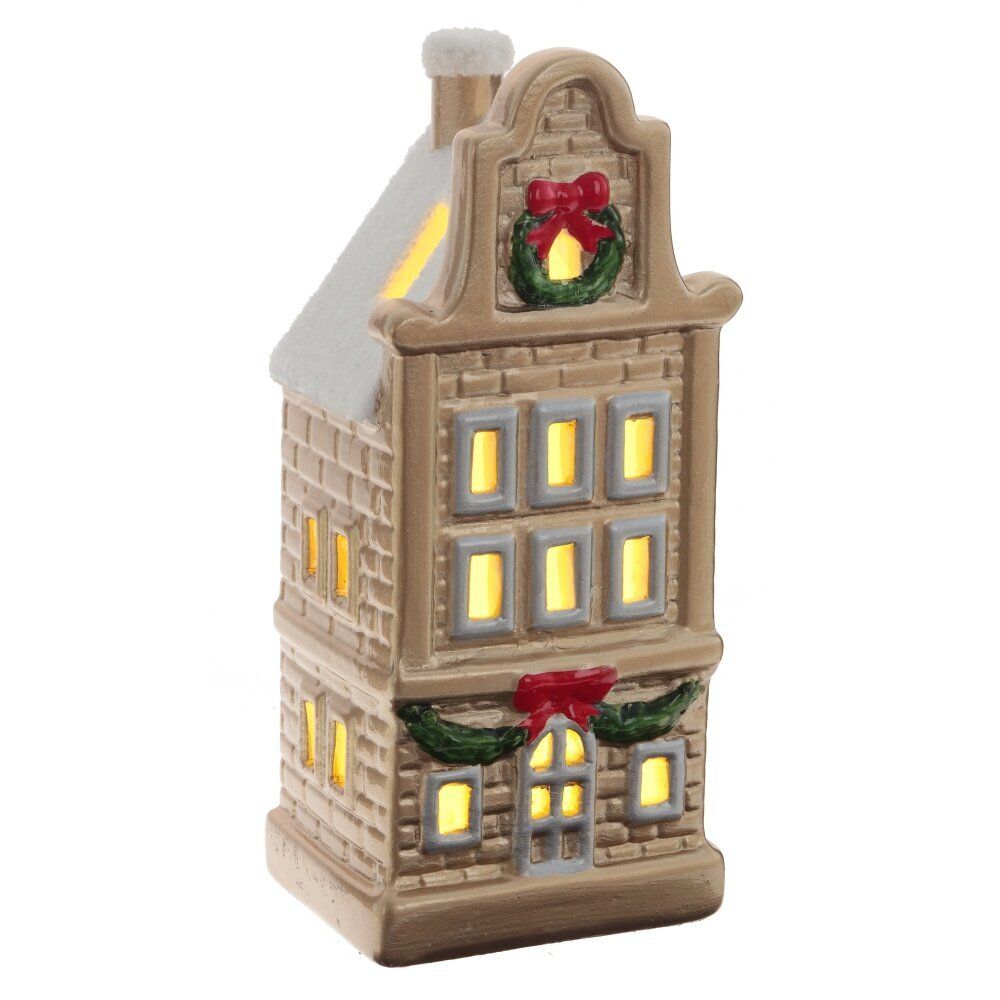 GAEM Фигурка декоративная "Домик" (подсветка, 2xLR44), L7,5 W6,5 H17,5 см