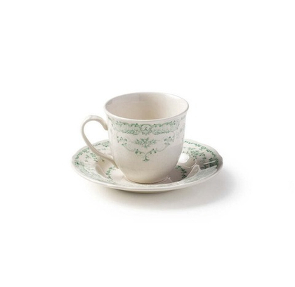 Чайная чашка с блюдцем Bitossi Home Sage Rose