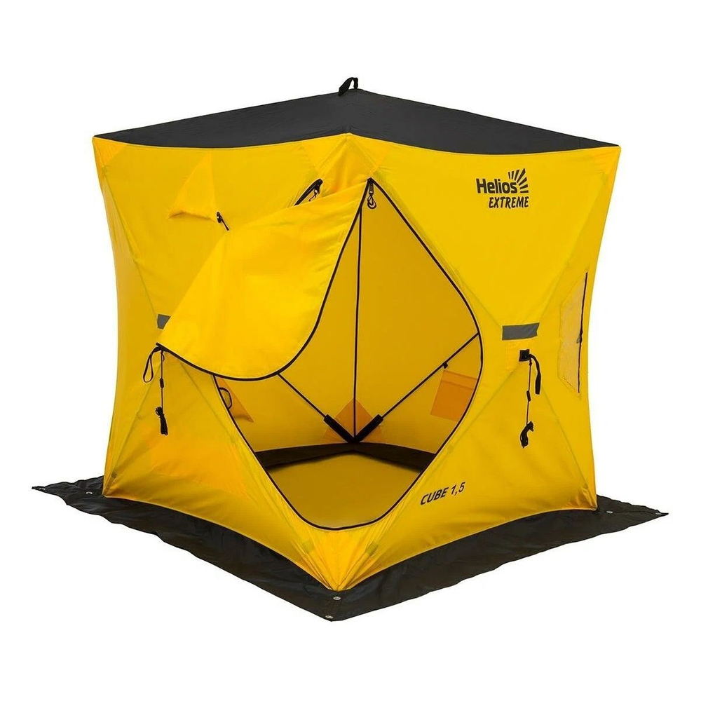 Палатка зимняя Helios CUBE EXTREME 1.8 (широкий вход) (HS-ISТ-CE-1.8-P)