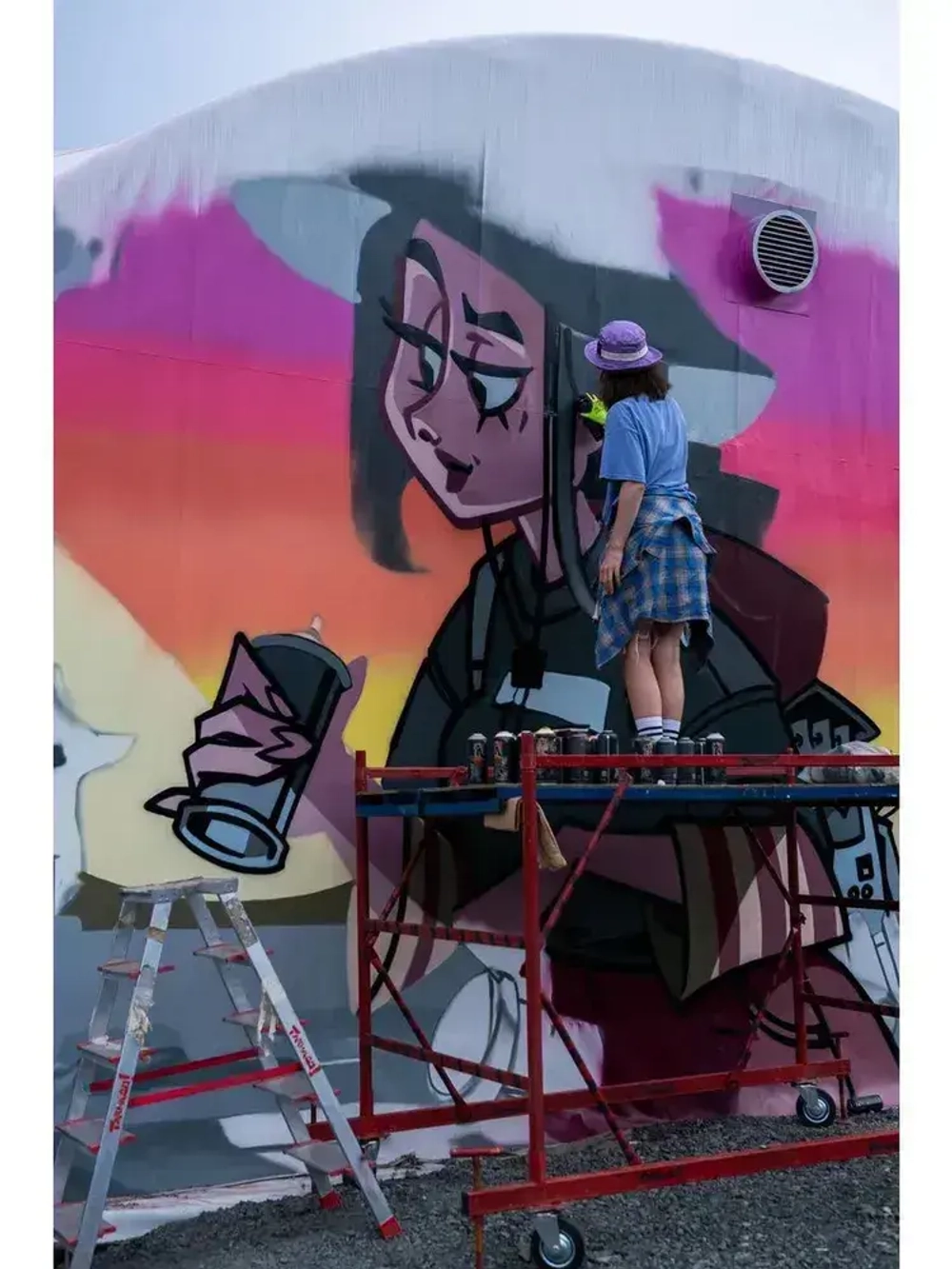 Аэрозольная краска для граффити и дизайна Arton 750 мл A911 Черный