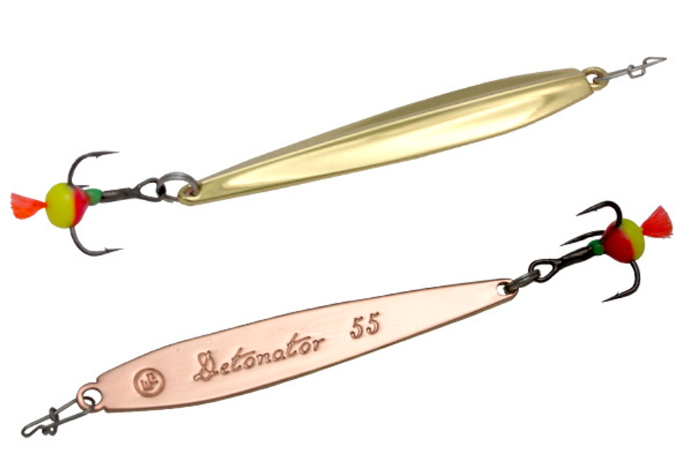 Блесна вертикальная ECOPRO Detonator, 85мм, 11г,G/C