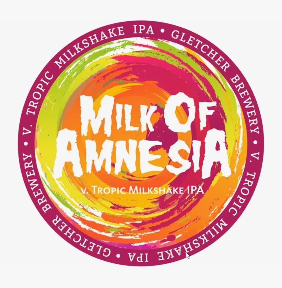 Пиво Глетчер Милк Оф Амнезия В. Тропик / Gletcher Milk Of Amnesia V. Tropic 22 - кег