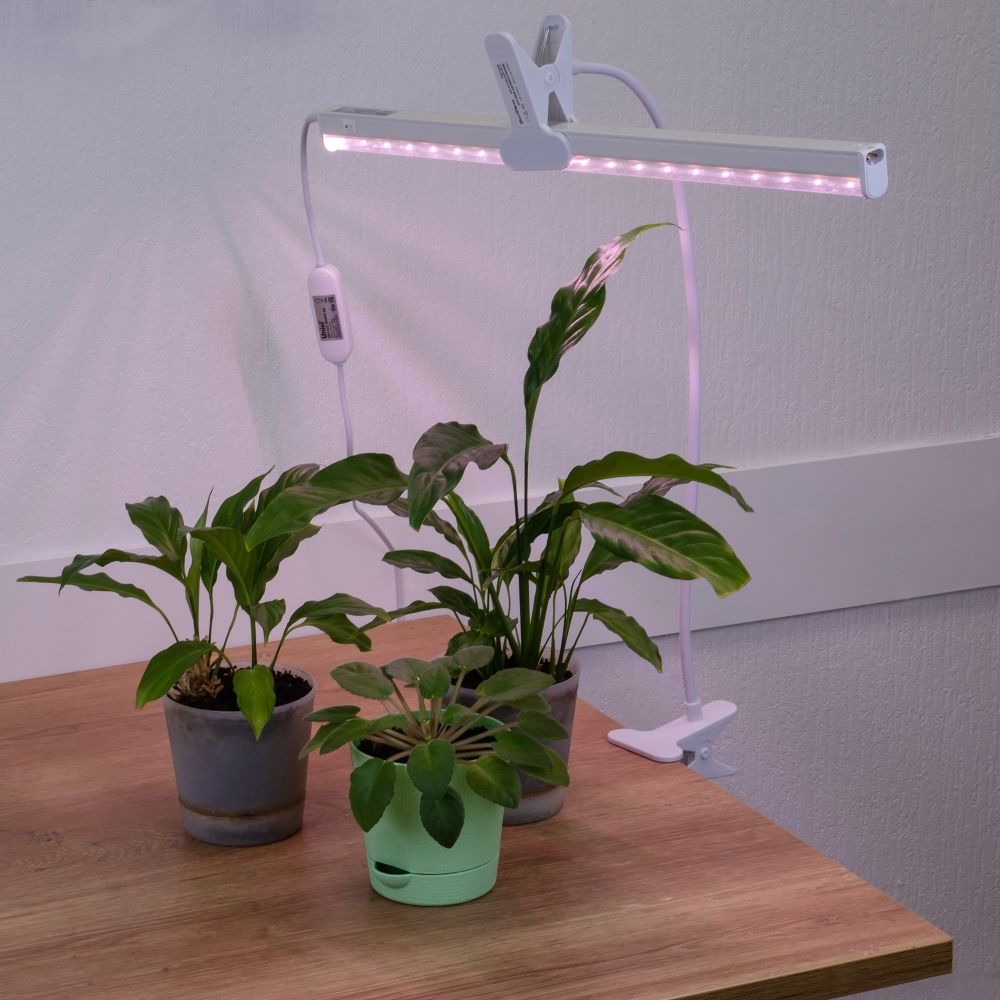 UFP-M04D-600 WHITE POLYBAG Подставка для светильника ULI-P. на прищепке. длина трубки 600мм. Белая. ТM ФитоЛето