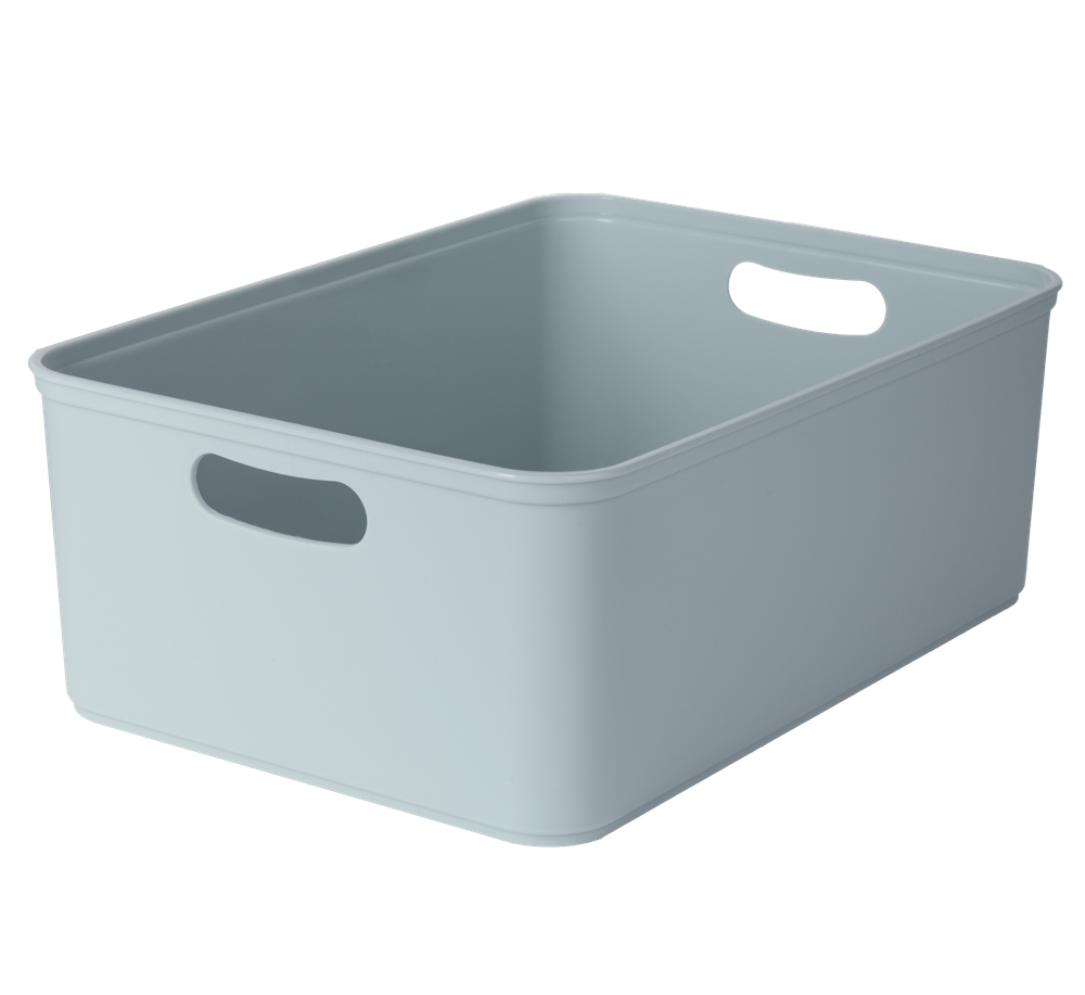 Корзина Agraba, 7.5 л, 32х23х12 см, цвет серая мистерия, пластик