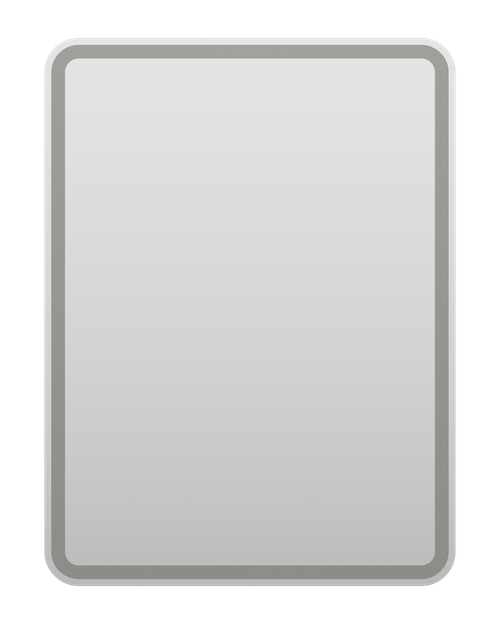 Зеркало Misty 3 Неон 600x800 (сенсор на корпусе)