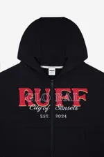 Худи Ruff Global Zip черное