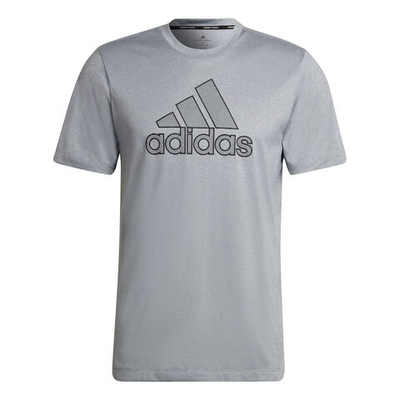 Мужское теннисное поло adidas BOS Primeblue T-Shirt Men - Silver