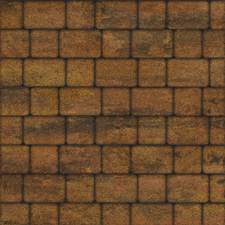 Тротуарная плитка КЛАССИКО - Листопад гранит Саванна, комплект из 2 видов плит