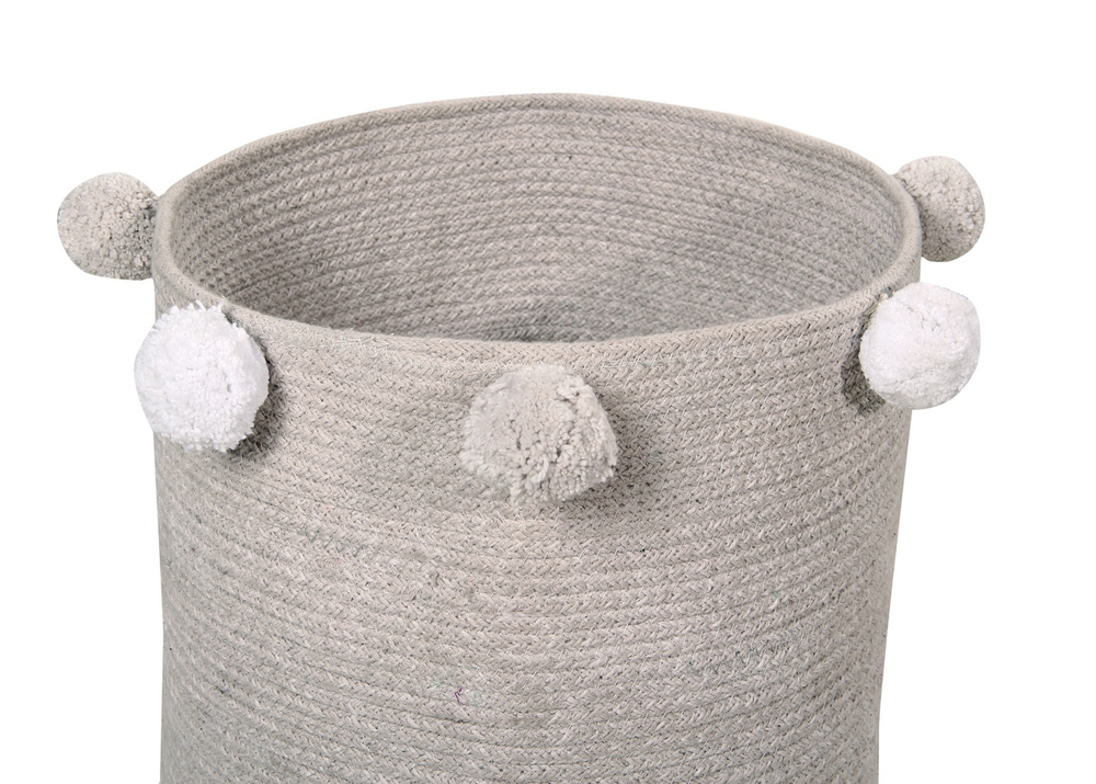 Корзина Lorena Canals Bubbly Grey (30 x Ø30 см)