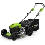 Газонокосилка аккумуляторная Greenworks GD40LM46SPK5 40В (1 x 5 Ач, ЗУ) нож 46 см, 2506807UG