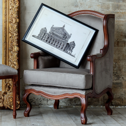 Кресло Объект мечты French Grey