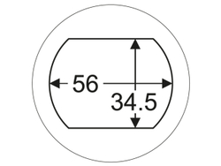 Головка для снятия пальца рессоры задней 1" 34.5х56мм (SCANIA) JTC