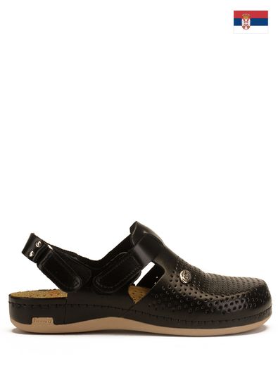 951 | Женские тапочки-сабо (черный)