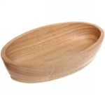 Блюдо деревянное для подачи и сервировки «SHEF» 21*12*5см