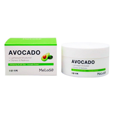 Meloso Cream Whitening Avocado Крем для лица осветляющий с экстрактом авокадо, 100 мл
