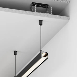 Профиль SL-LINE-2522-2500 BLACK (Arlight, Алюминий) 033737