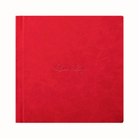 Photobook 15х15 eco-leather "Rosso"