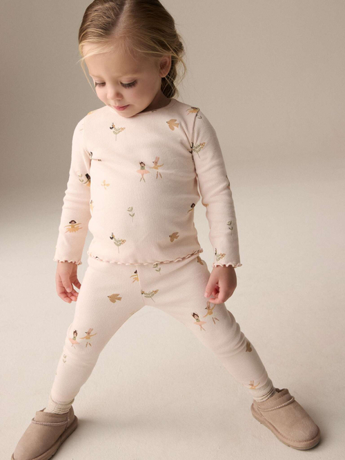 Легинсы для девочки Next E51-417, Светло-розовый