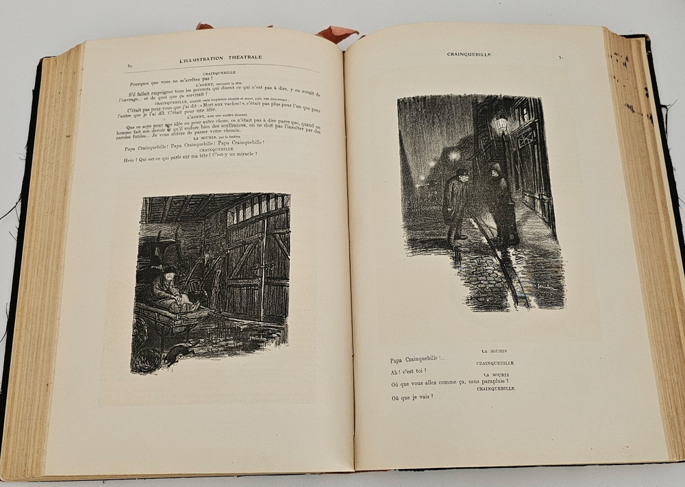 "Театр. La fille de Jorio: tragédie pastorale en 3 actes, de m. Gabrielle dAnnunzio traduite par G. Hérelle". 1905 г.
