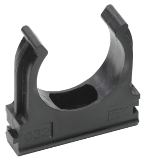 ELASTA Держатель с защелкой CF32 черный IEK