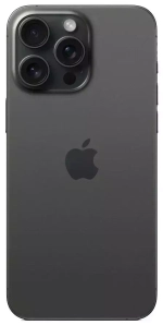 iPhone 15 Pro 128 ГБ, Dual: nano SIM + nano SIM, чёрный титан