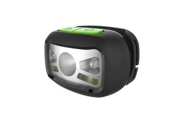 Фонарь налобный 3W Li-ion 1200mAh GF402 черный Gauss