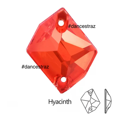 Стразы пришивные, Cosmic, Hyacinth, 236, 16*20mm, (45 ea/pkg), 5A+, (F2)