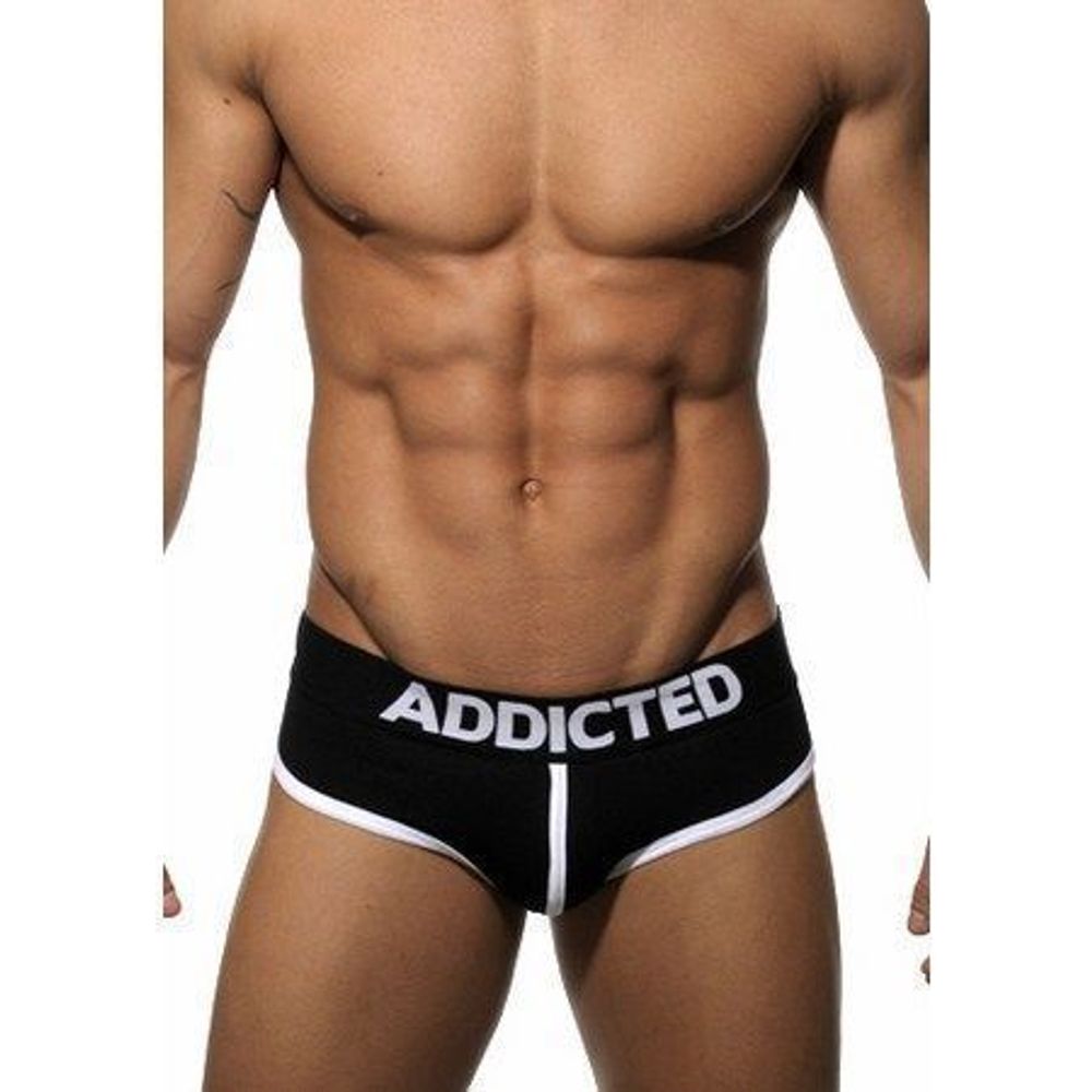 Мужские трусы брифы Seobean Addicted Brief Black H73