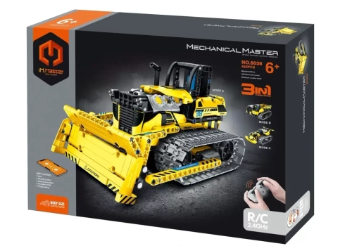 Конструктор Техника "Бульдозер" 452 дет. 3в1 на р/у