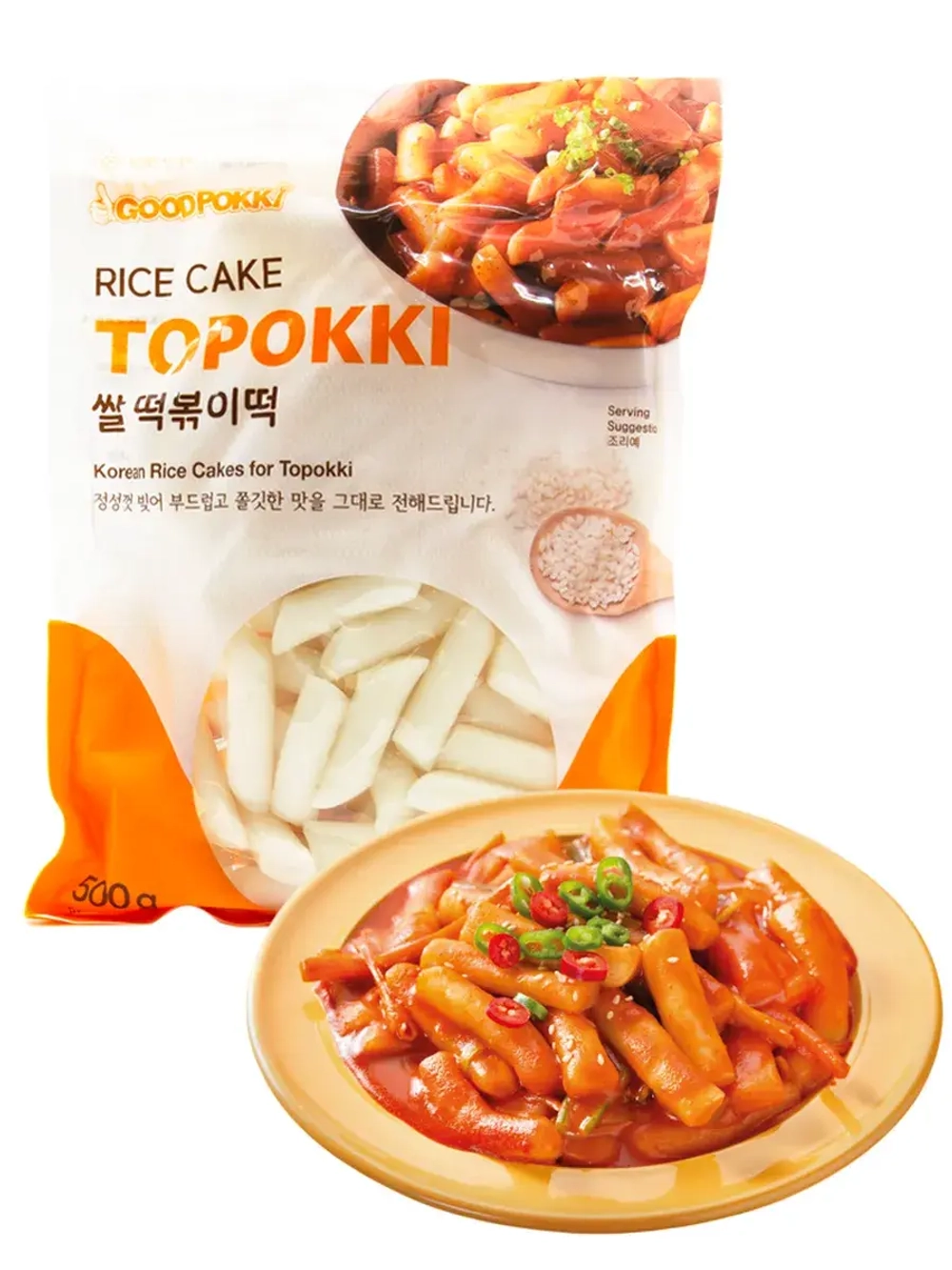 Токпокки рисовые палочки Ток бок ки 500 г