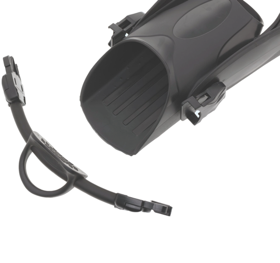 Ласты Marlin Scuba Black (открытая пятка)