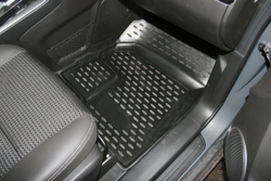 Коврики Standard, в салон CHEVROLET Captiva, 2011- , 5 шт. (полиуретан, чёрные) Element.CARCHV00019