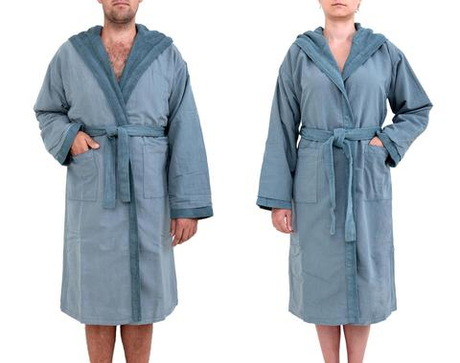 Халат Devilla Senses индиго