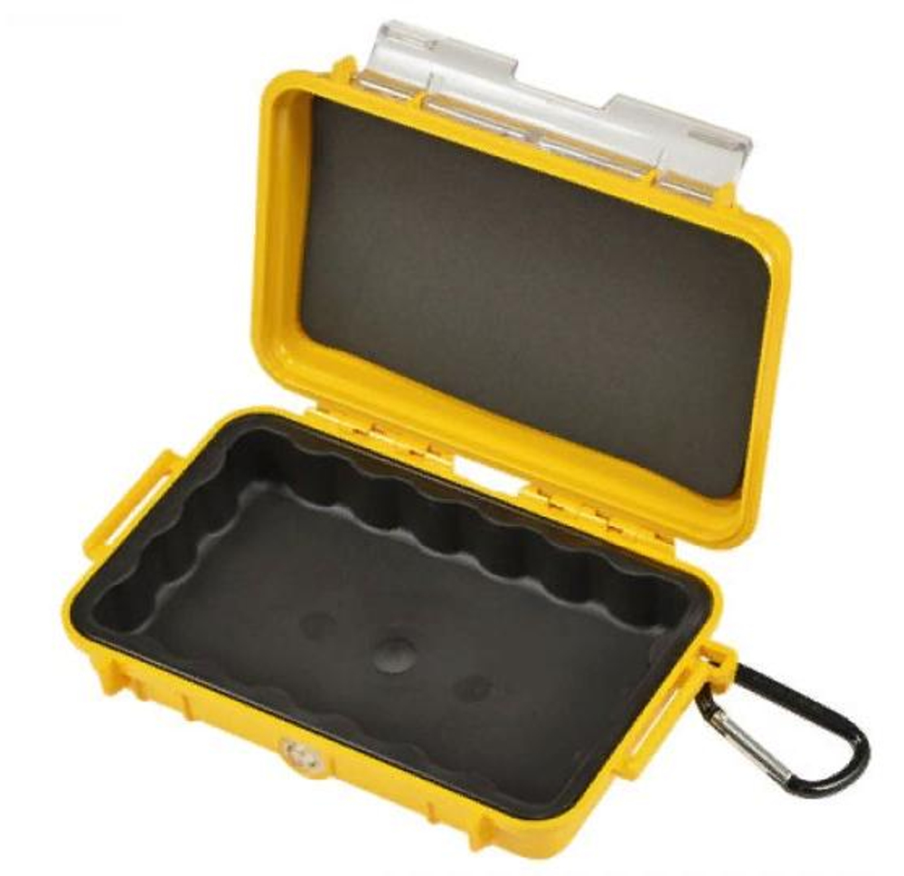 Защитный кейс Peli™ 1040 желтый с вставкой