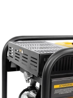 Генератор инверторный DENZEL GT-2500iF, 2.5 кВт и 212 см3 объем двигателя, 230 В и 5 л объем топливного бака, ручной стартер и 2 розетки 16 А, выход постоянного тока 12 В, 94704