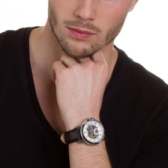 Наручные часы скелетоны Fossil ME3053