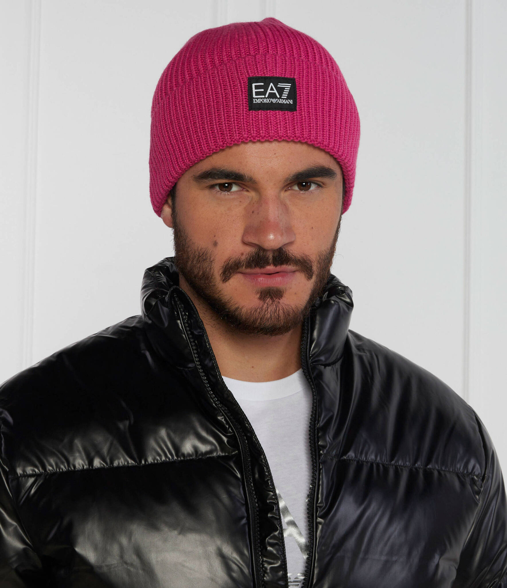 Шапка EA7 - розовый(244659 3F102)
