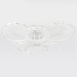 Светильник потолочный светодиодный ЭРА Модерн Ring CLL-1-90-RC WH с ДУ 90W 3000-6500К белый | Светильники SPB-6 с ДУ