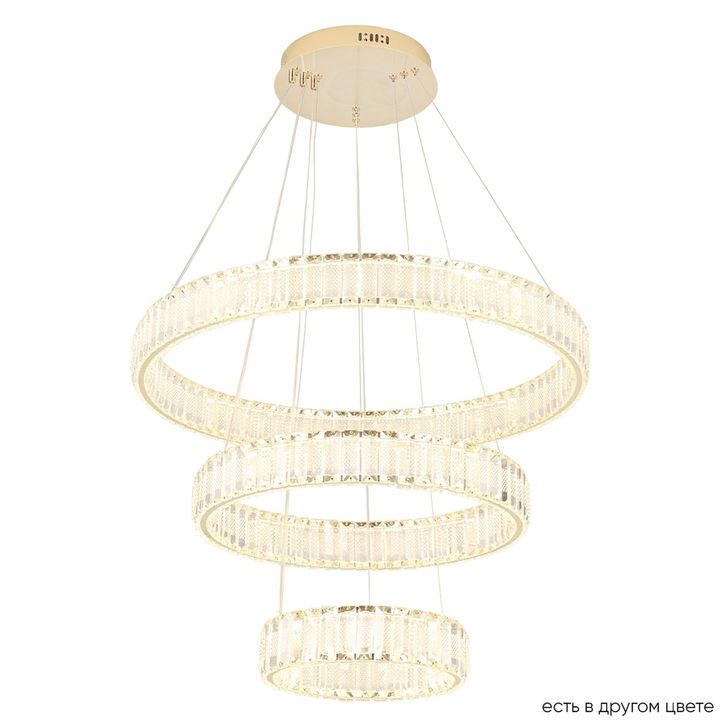 Подвесной светодиодный светильник Crystal Lux Musika SP150W Led Gold