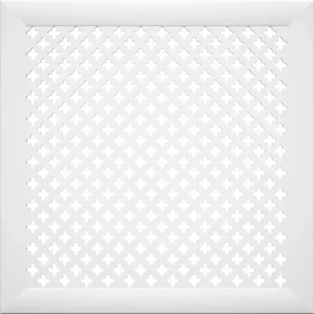 Экран для радиатора Готико, 60*60, Белый