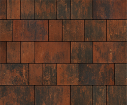 Тротуарная плитка ВАН, форма Прямоугольник 600*200, h=80мм