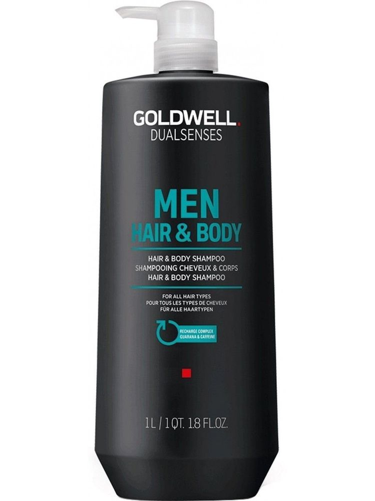 Goldwell Dualsenses For Men Hair&amp;Body Shampoo - Шампунь для мужчин для волос и тела 1000 мл.