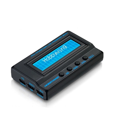 Карта программирования регулятора Hobbywing MULTIFUNCTION LCD PROGRAM BOX-V2