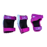 Комплект защиты Safe fit teens 3.0 (L) голубой