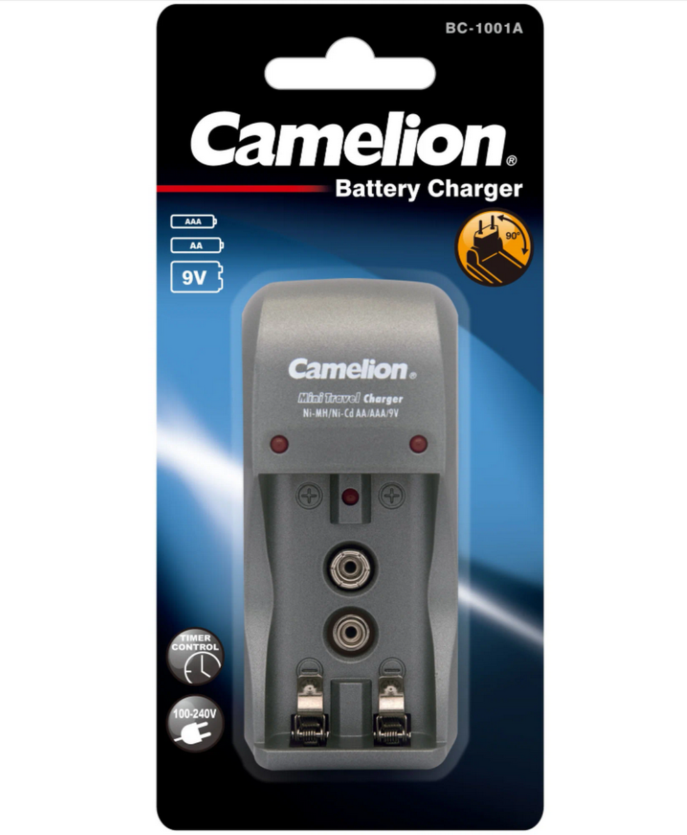 Зарядное уст-во для аккумуляторов AA/AAA/крона Camelion BC1001