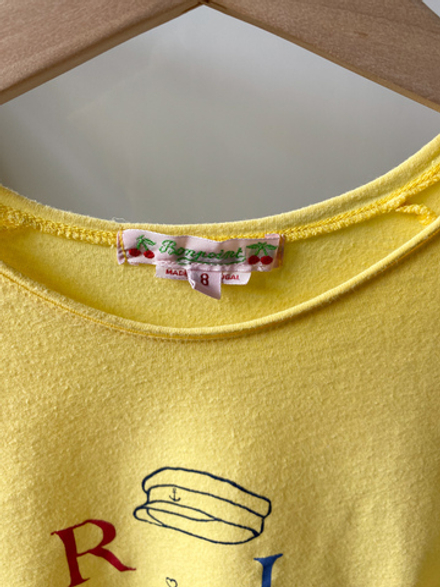 Хлопковая футболка Bonpoint, 128