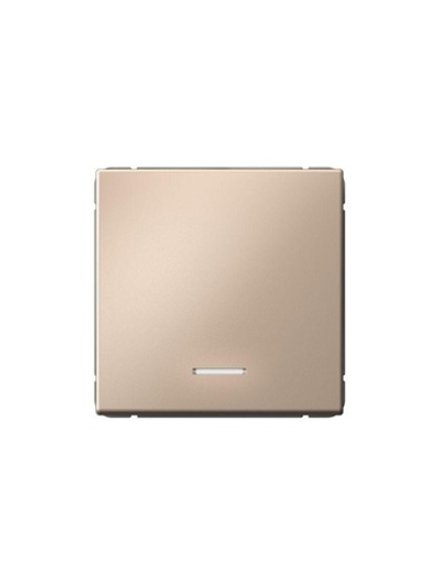 Выключатель 1-кл. ArtGallery (сх. 1а) 10AX с подсветкой механизм песочн. SE GAL001213